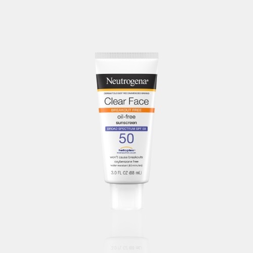 Neutrogena Clear Face Oil- Sunscreen SPF 50 3oz